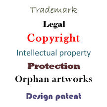trademark, copyright, intellectual property, protection, orphan artworks, design patent