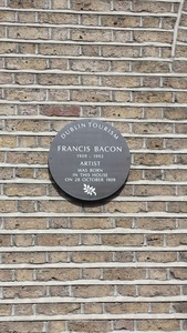 Francis Bacon plaque Dublin